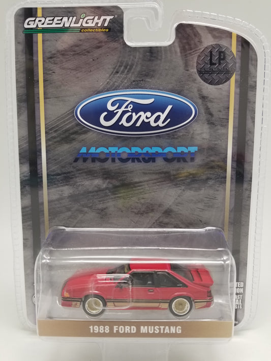 GL - 1988 Ford Mustang - Red
