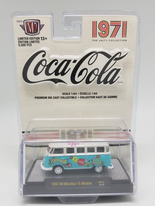 M2 1958 VW Microbus 15 Window - Coca-Cola