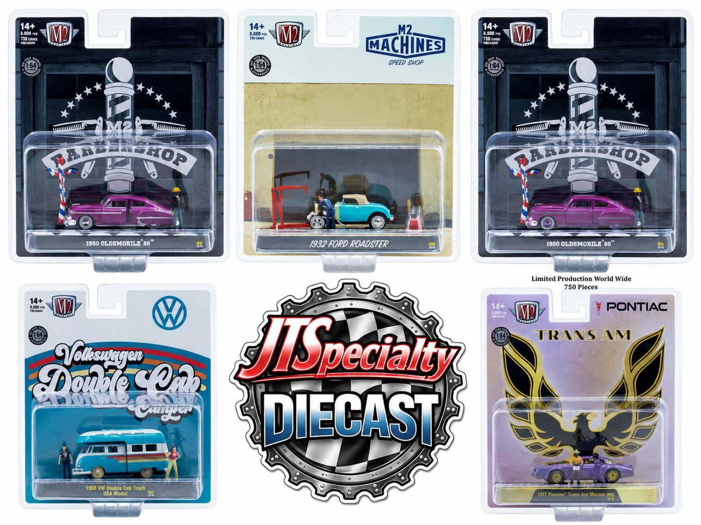M2 - Auto-Figs R22 Factory Sealed CASE of 4 (1 each)