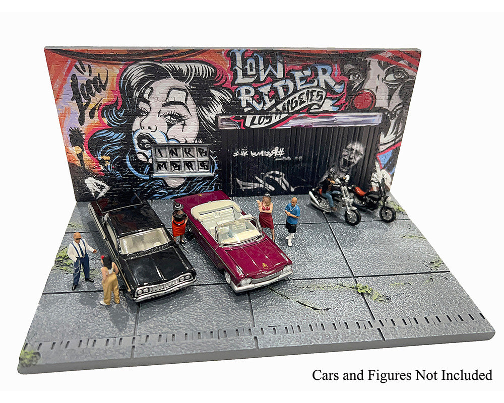 American Diorama - LA Street Art Diorama - Lowrider
