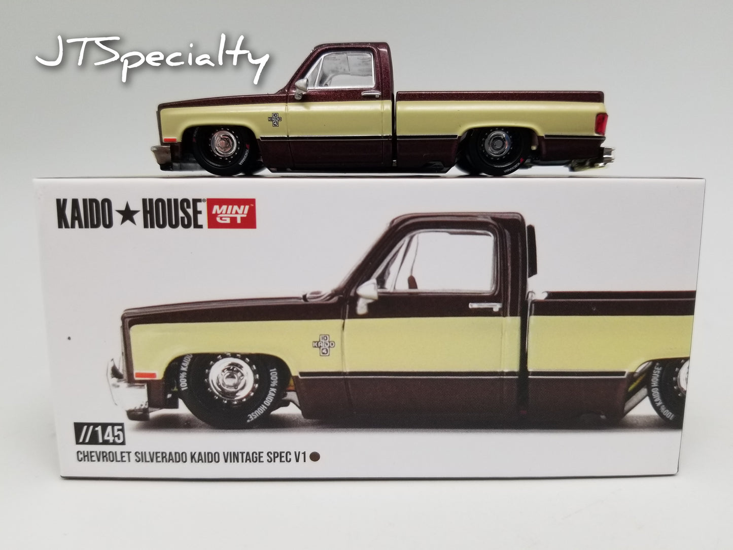 Kaido House 145 Chevrolet Silverado - Two-Tone Brown Cream