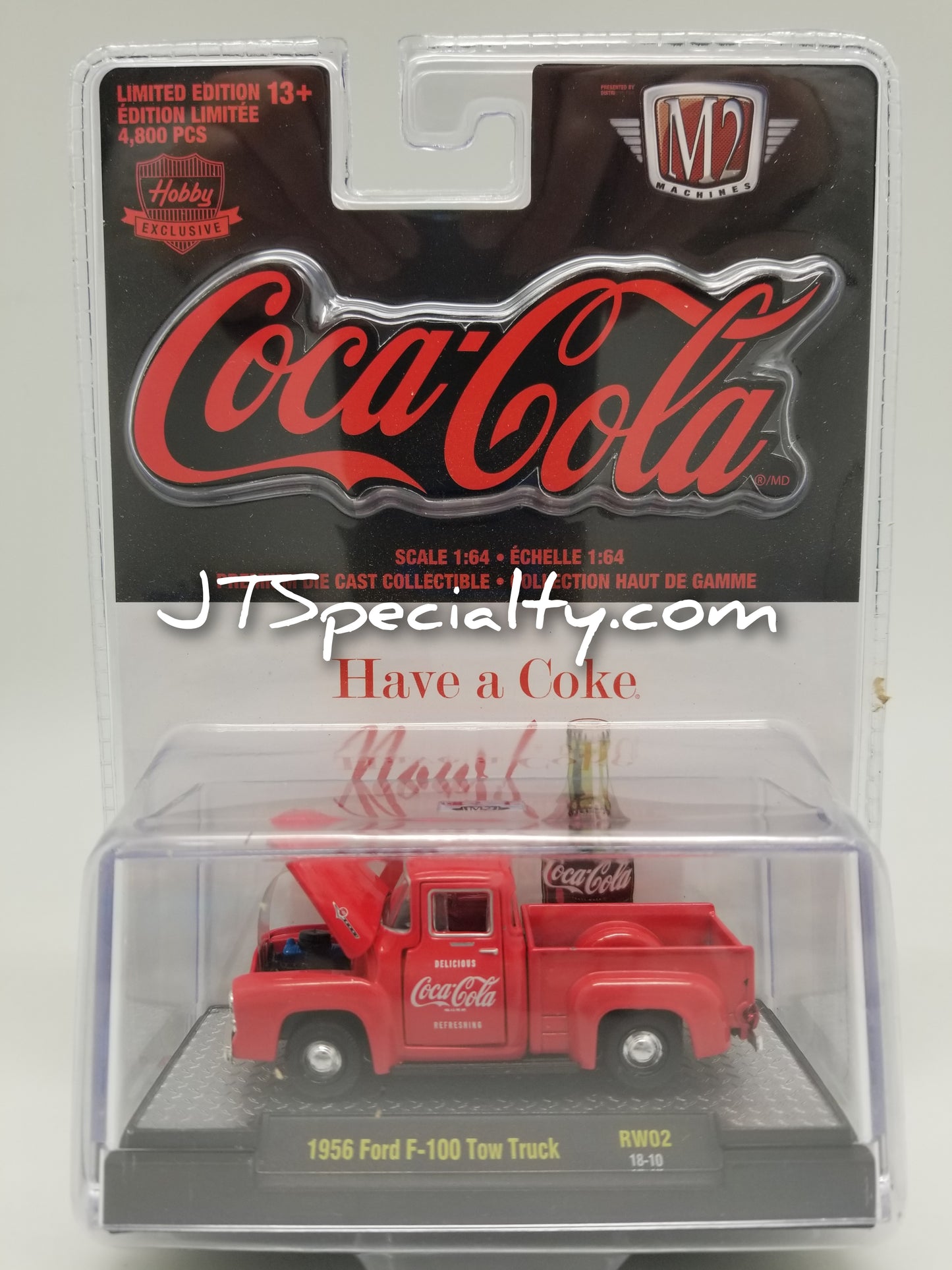 M2 1956 Ford F-100 Tow Truck - Coca-Cola