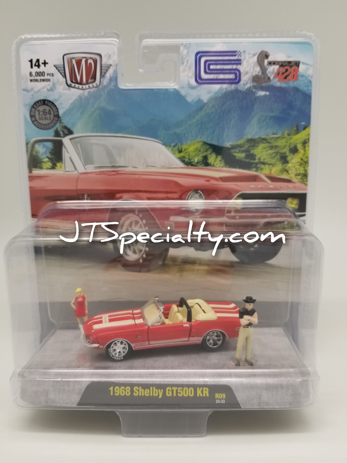 M2 Auto-Figs 1968 Mustang Shelby GT500 KR