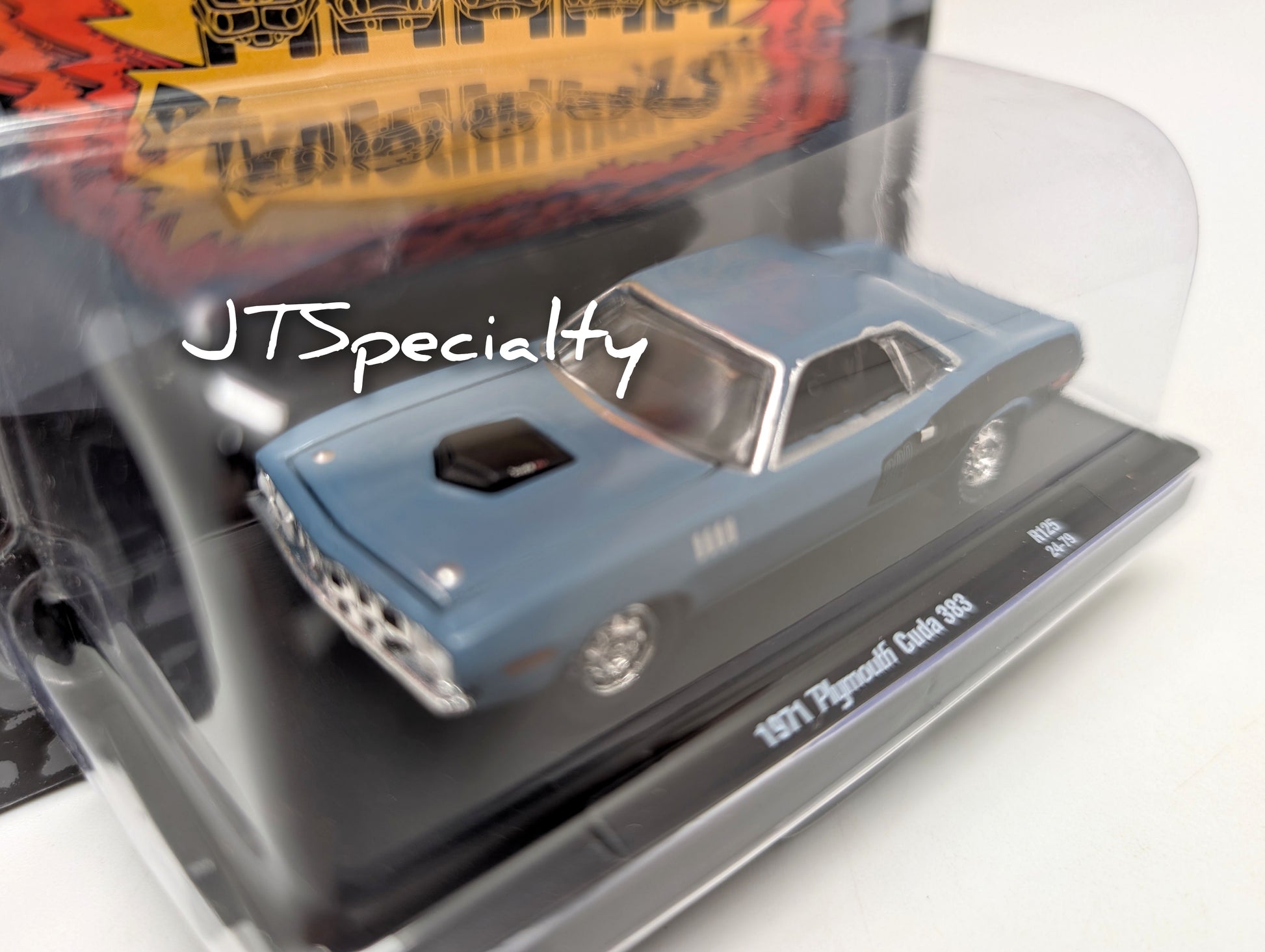 M2 Machines 40300 71 A 1971 Plymouth Barracuda Hemi Comp Cams 1:24 M2 Machines 40300 71 A 1971 Plymouth Barracuda Hemi Comp Cams 1:24