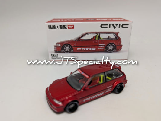 Kaido House 156 Honda Civic (EF) Kanjo - RED