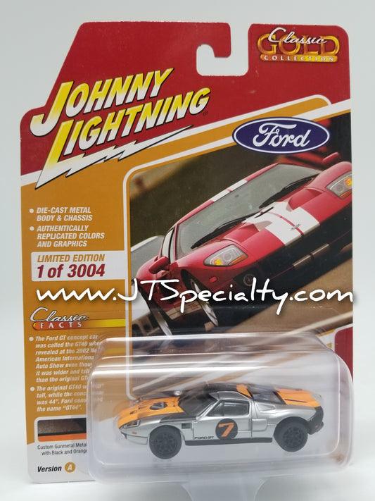 JL 2005 Ford GT - Gunmetal - Classic Gold