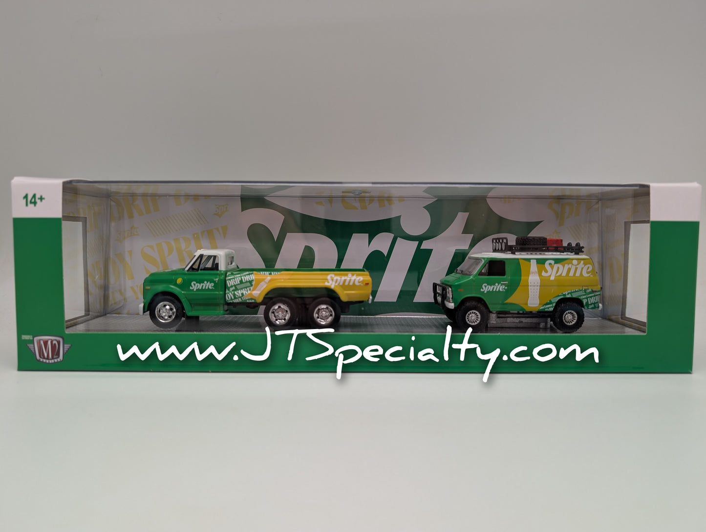 M2 1970 Chevrolet C60 Truck with a 1971 Van G10 4X4 - Sprite Auto Hauler