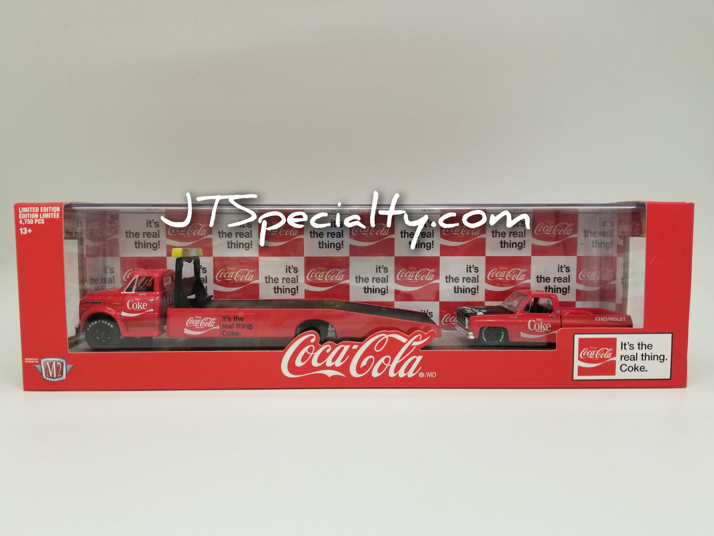 M2 1970 Chevrolet C60 Truck & 1979 Chevrolet Silverado Auto Hauler - Coca-Cola