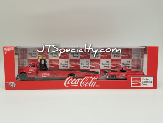 M2 1970 Chevrolet C60 Truck & 1979 Chevrolet Silverado Auto Hauler - Coca-Cola