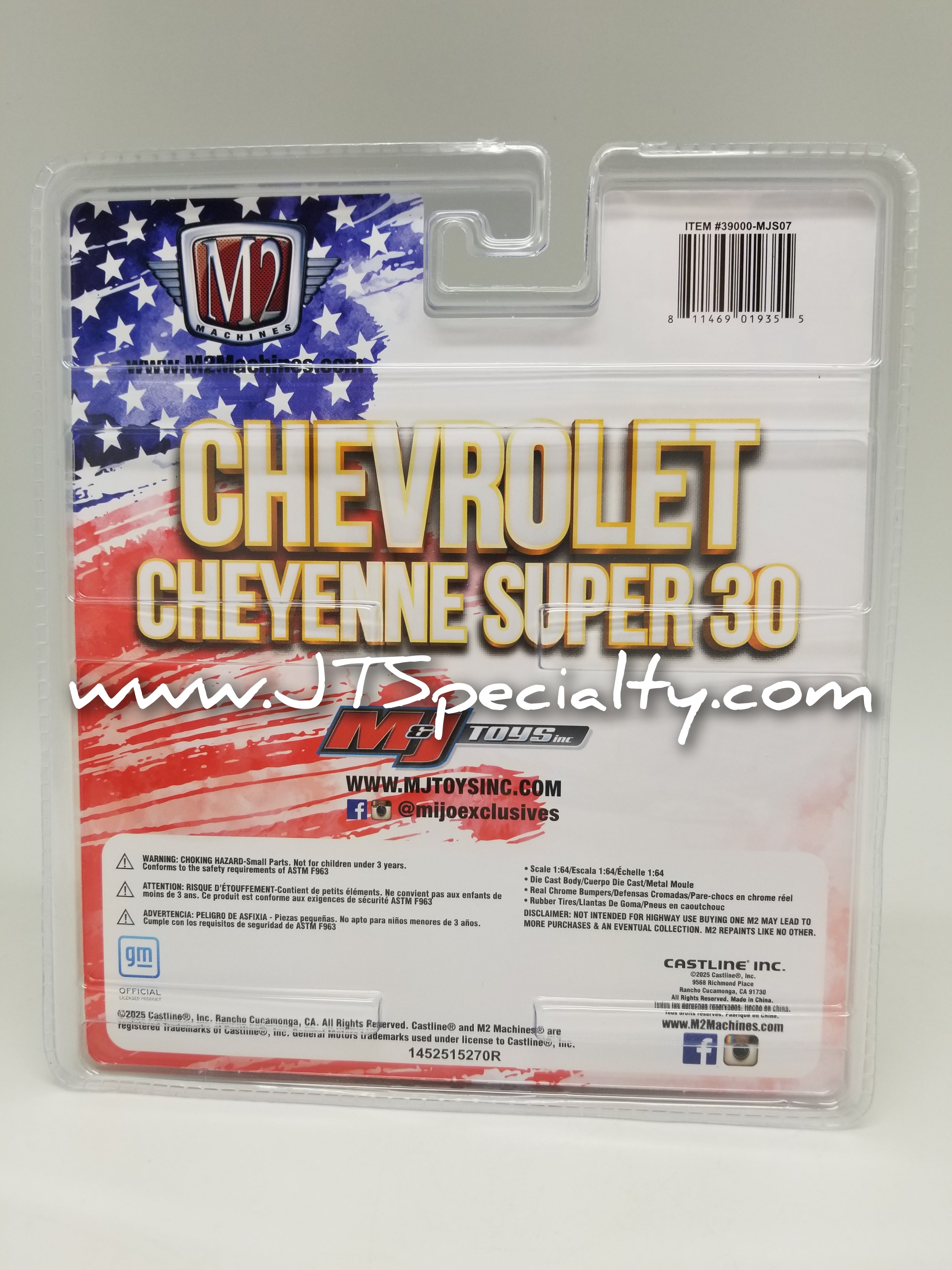 M2 1973 Chevrolet Cheyenne Super 30 - Stars & Stripes - MiJo
