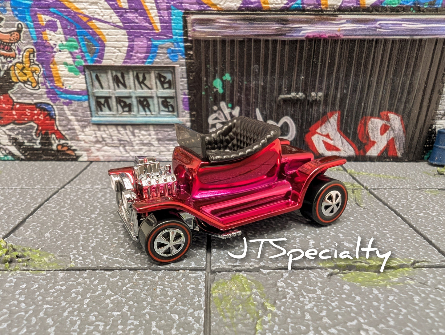 Hot Wheels HOT HEAP - Chrome RED 80th Anniversary Mattel RLC