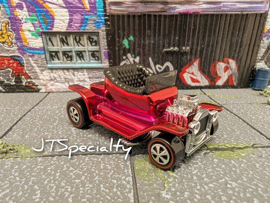 Hot Wheels HOT HEAP - Chrome RED 80th Anniversary Mattel RLC