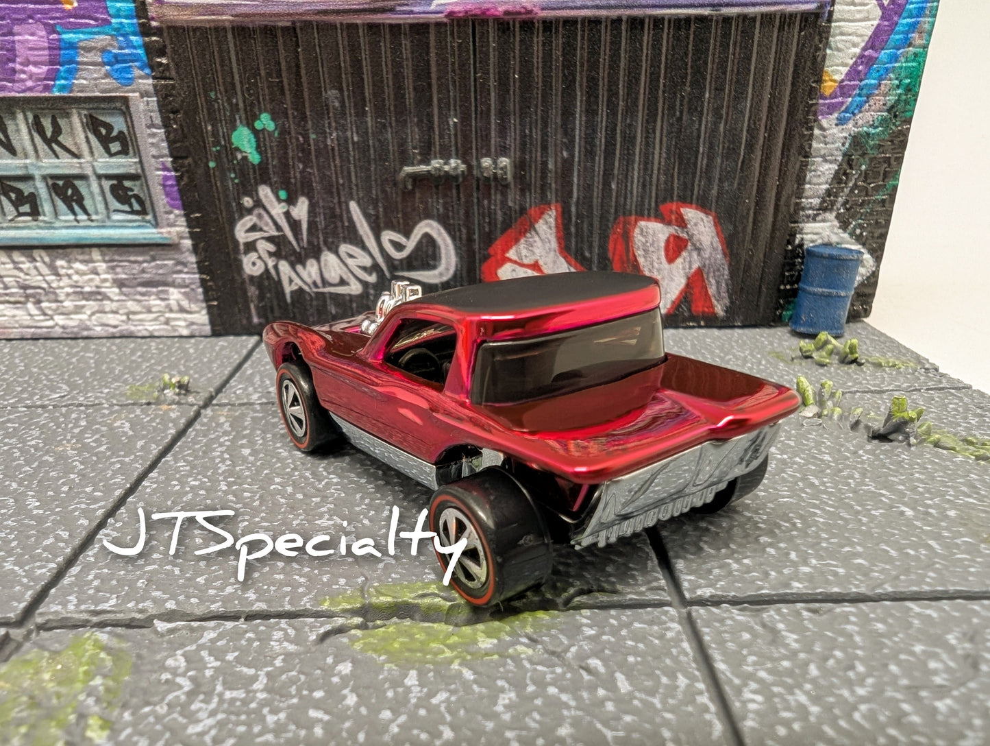 Hot Wheels CHEETAH - Chrome RED 80th Anniversary Mattel RLC