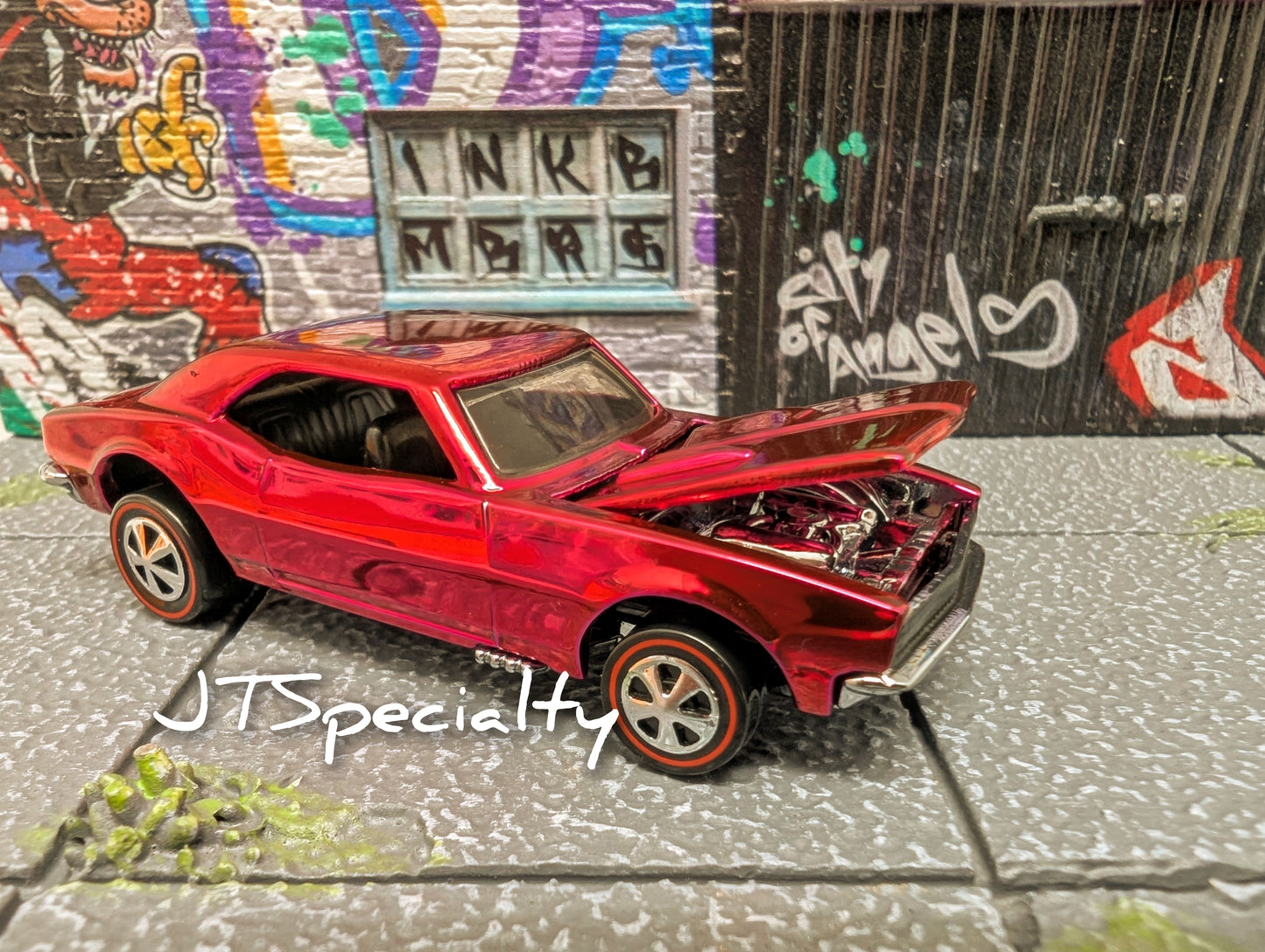 Hot Wheels CAMARO - Chrome RED 80th Anniversary Mattel RLC