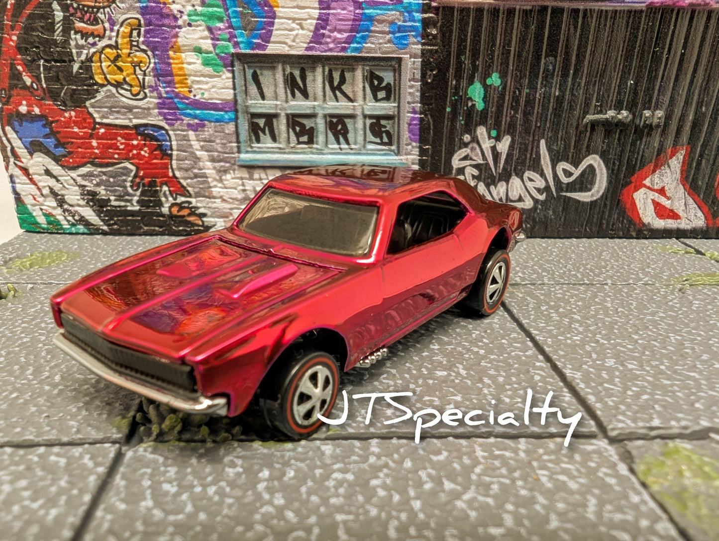 Hot Wheels CAMARO - Chrome RED 80th Anniversary Mattel RLC