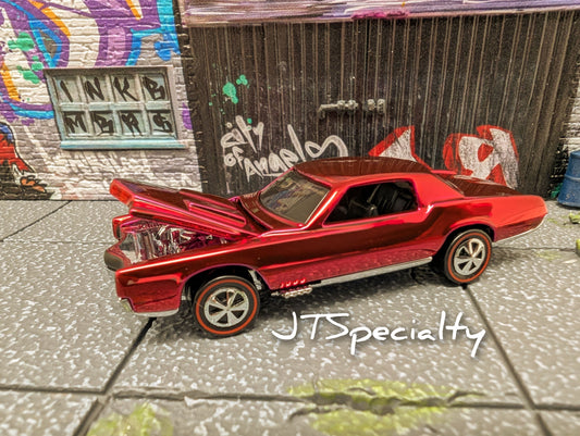 Hot Wheels ELDORADO - Chrome RED 80th Anniversary Mattel RLC