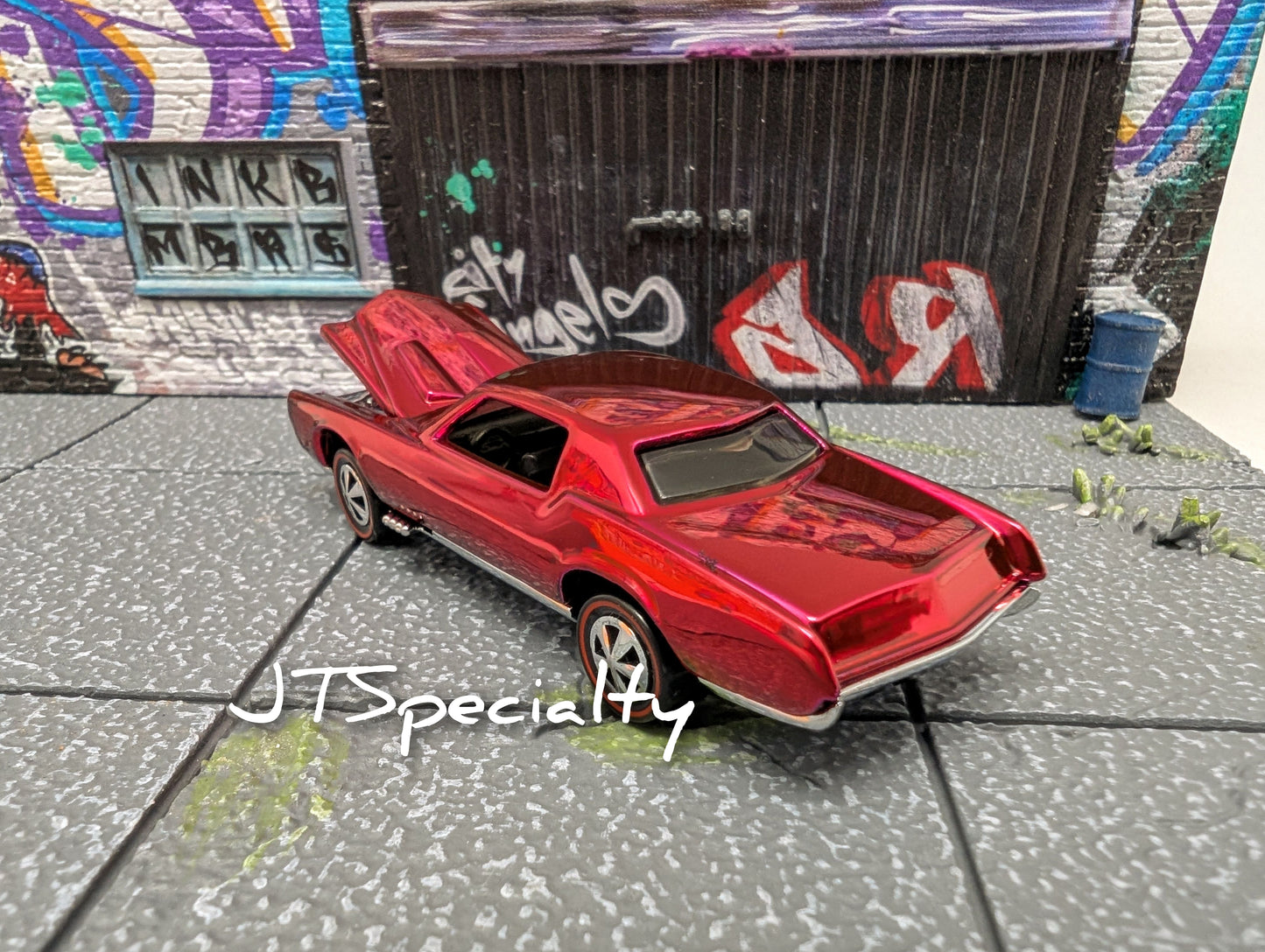 Hot Wheels ELDORADO - Chrome RED 80th Anniversary Mattel RLC