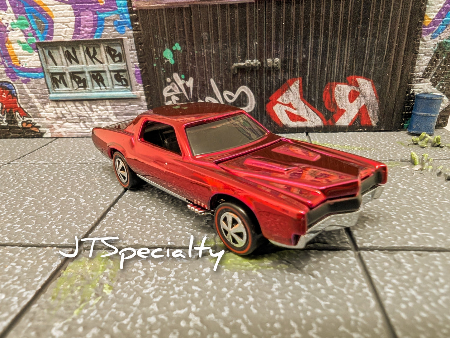 Hot Wheels ELDORADO - Chrome RED 80th Anniversary Mattel RLC