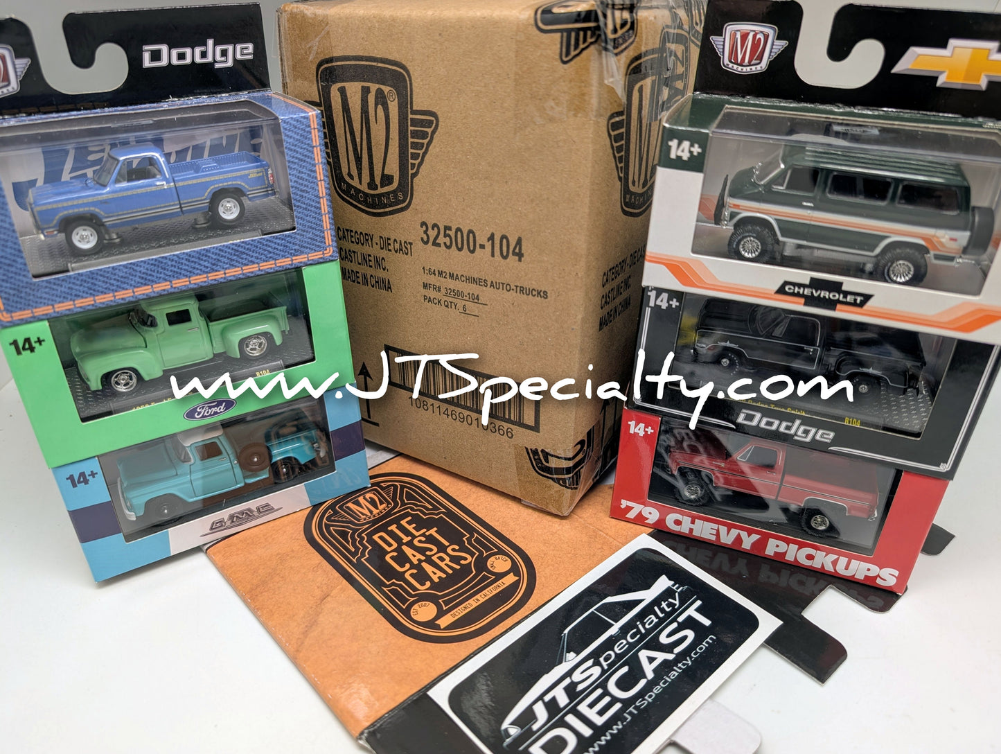 M2 32500-104 Set of 6 (SEALED INNER CASE)