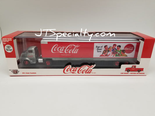 M2 SUPER CHASE - 1956 Ford COE & 1956 F-100 Auto Hauler - Coca-Cola