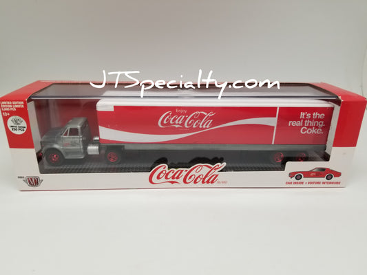 M2 SUPER CHASE - 1970 Chevrolet C60 Truck & 1971 Camaro SS 396 Auto Hauler - Coca-Cola