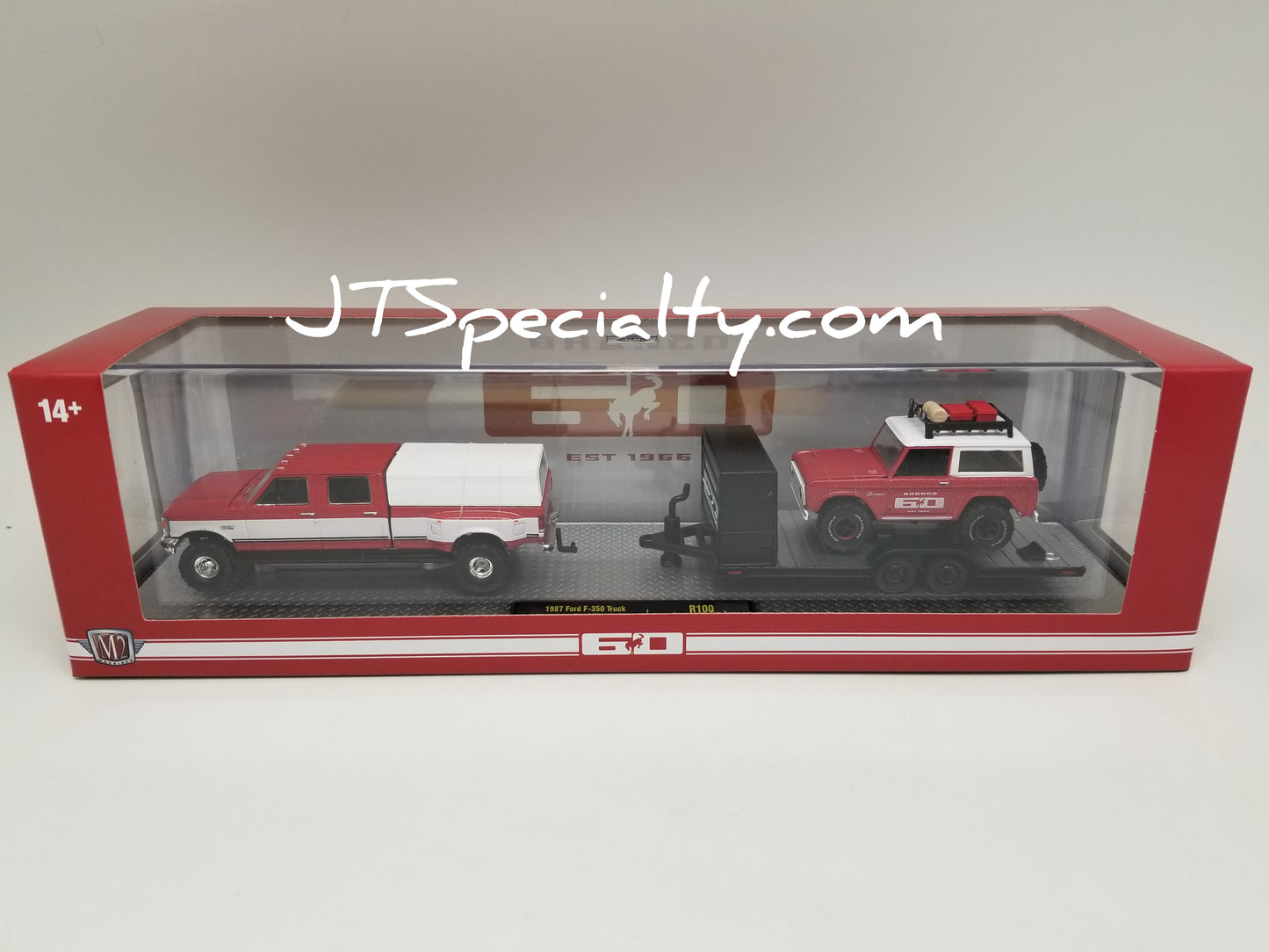 M2 1987 Ford F-350 Truck & 1966 Bronco - Auto Hauler