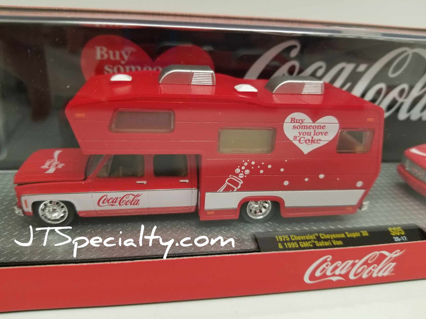 M2 1975 Chevrolet Cheyenne Super 30 & 1995 GMC Safari Van - Coca-Cola Auto Hauler