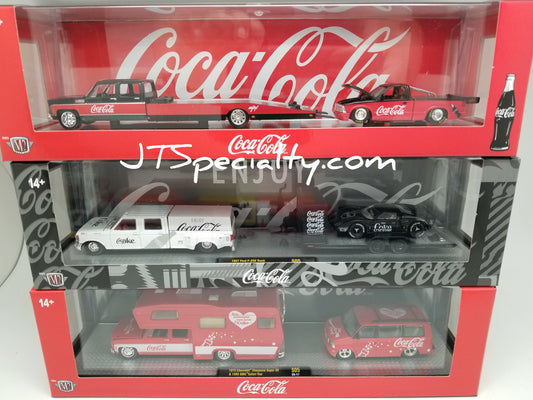 M2 56000-S05 Set of 3 - Coca~Cola Auto Hauler