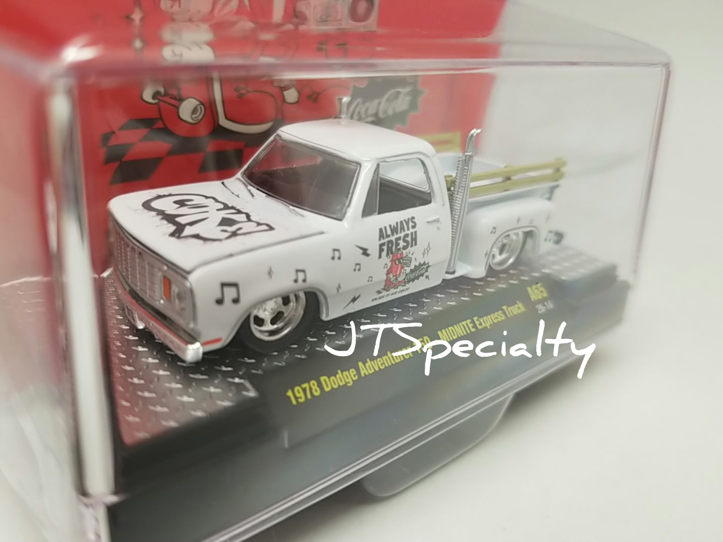M2 A65 1978 Dodge Adventurer 150 - Midnite Express Truck - Coca-Cola