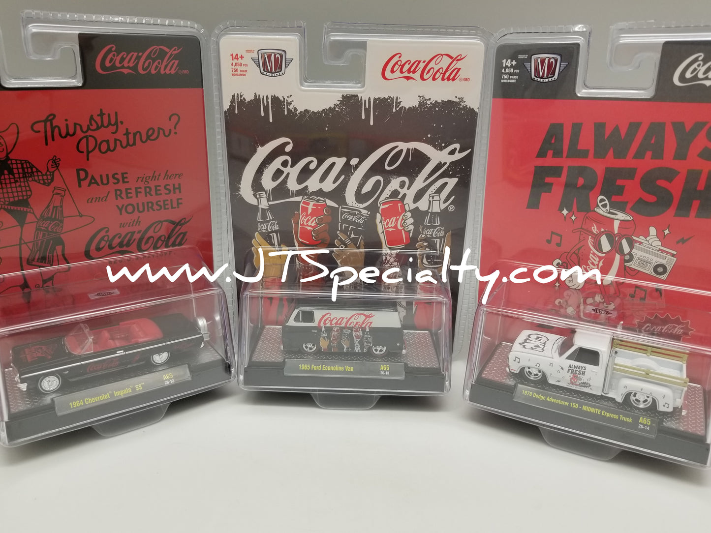 M2 52500-A65 Factory Sealed CASE of 6 - Coca-Cola