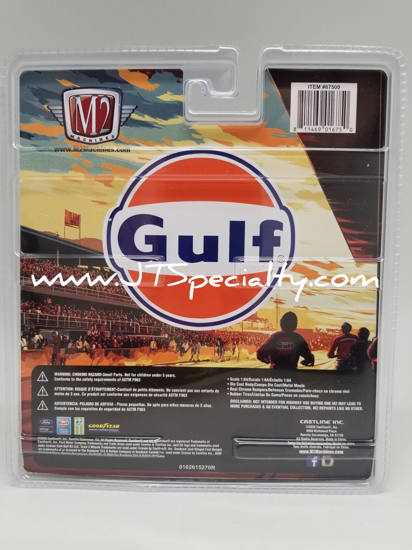 M2 CHASE 1966 Ford GT40 MK2 GULF - Auto-Figs