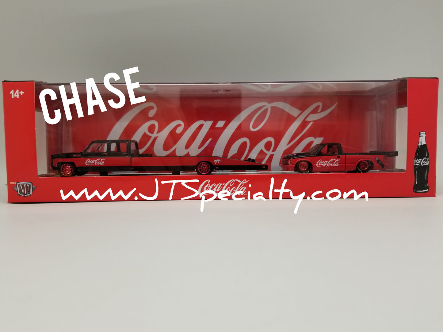 M2 CHASE 1973 GMC Ramp Truck & 1995 GMC Sonoma 15 - Coca-Cola Auto Hauler