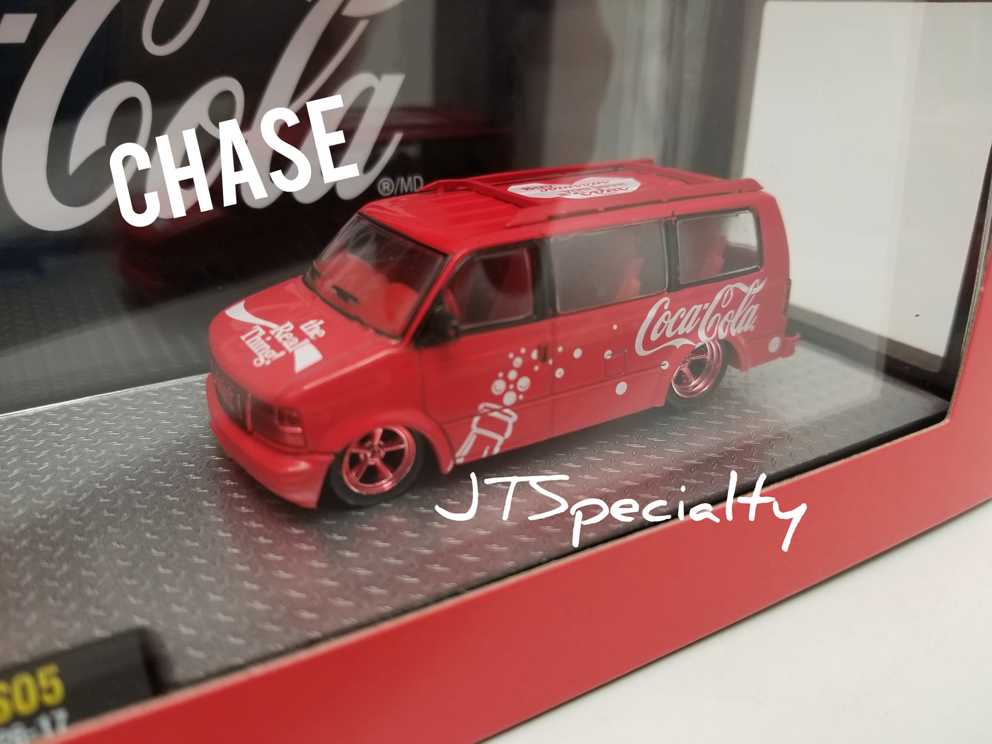 M2 CHASE 1975 Chevrolet Cheyenne Super 30 & 1995 GMC Safari Van - Coca-Cola Auto Hauler