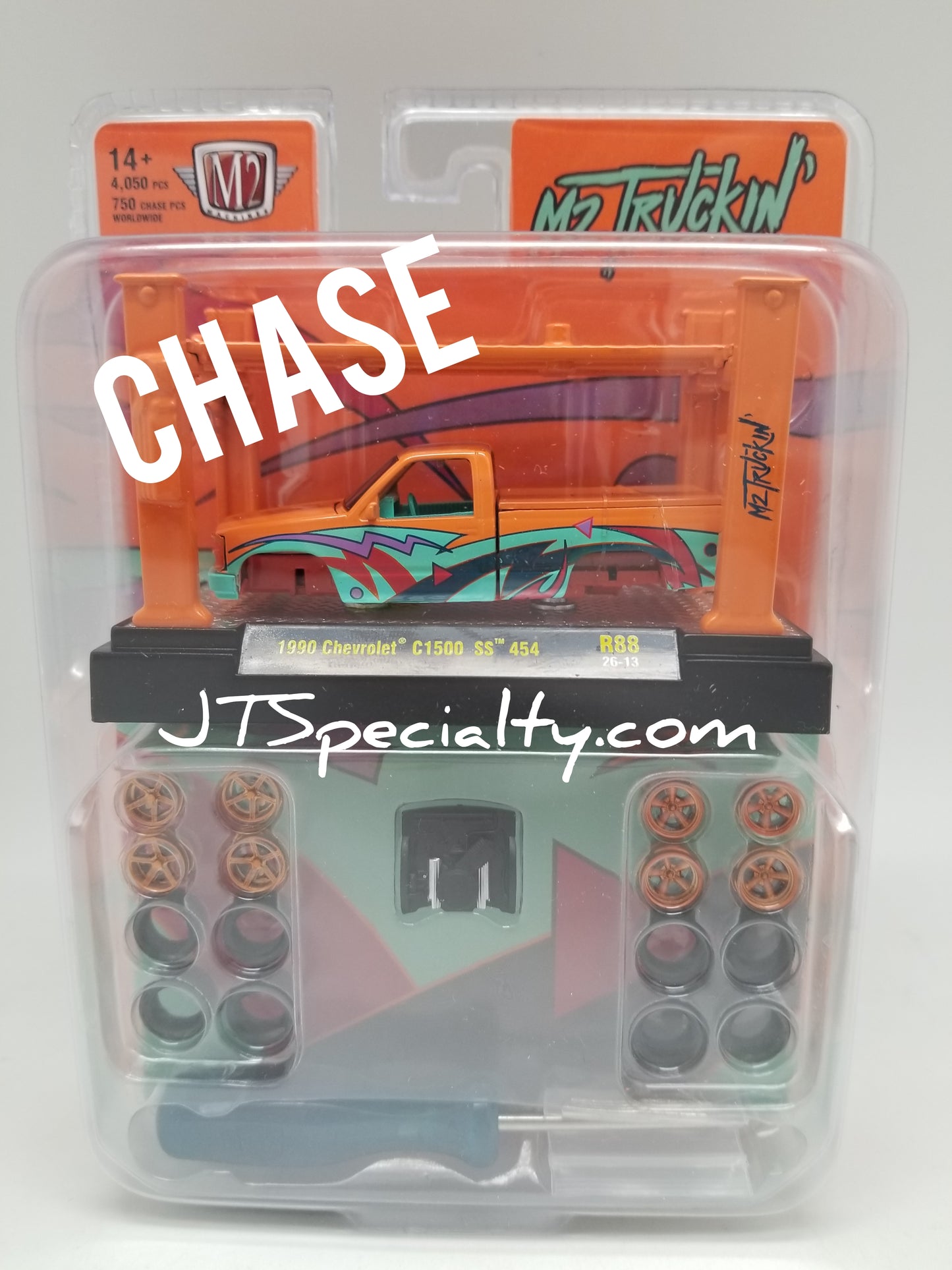 M2 CHASE 1990 Chevrolet C1500 SS 454 - Model Kit
