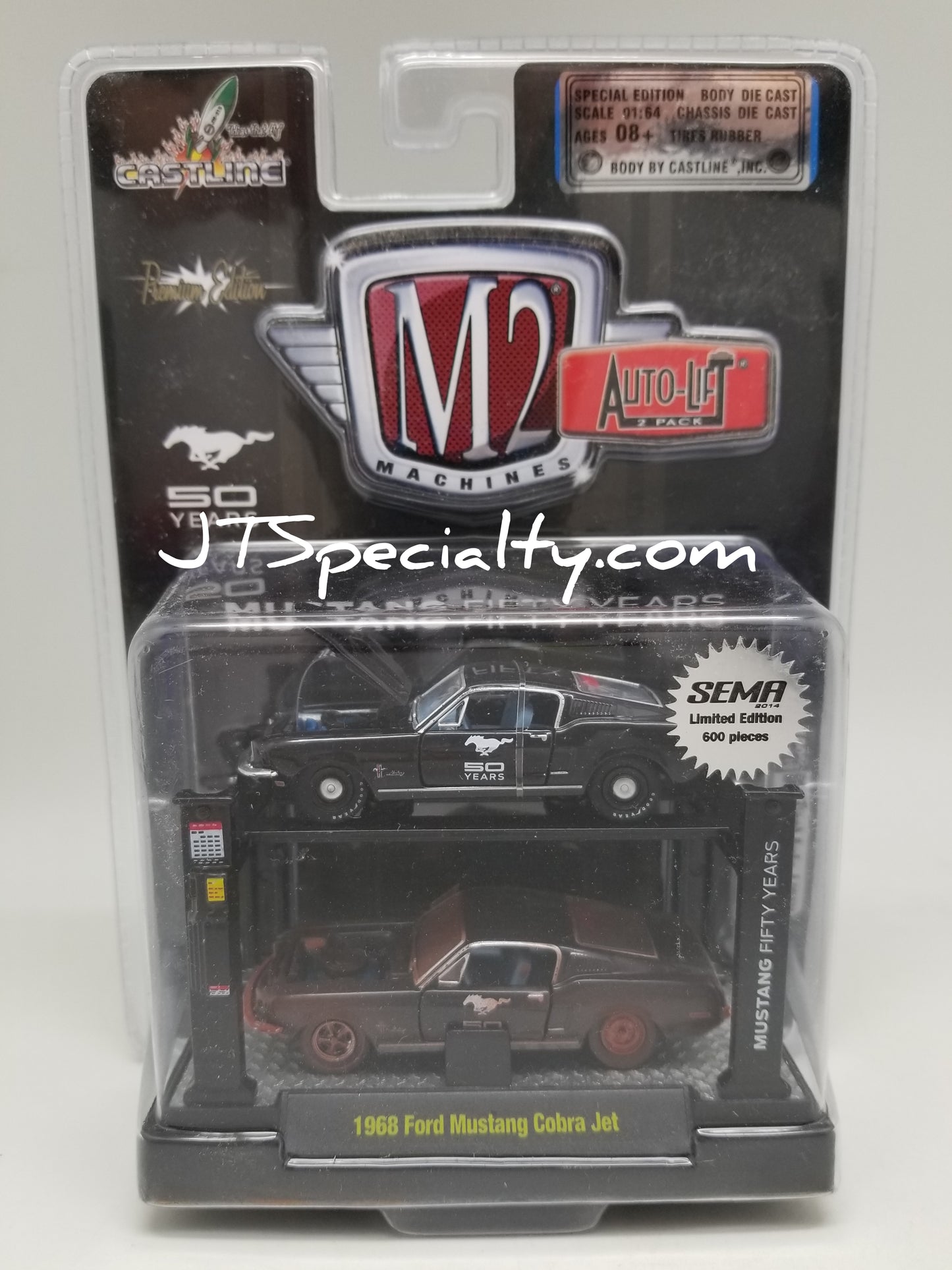 M2 1968 Ford Mustang Cobra Jet - SEMA Auto Lift
