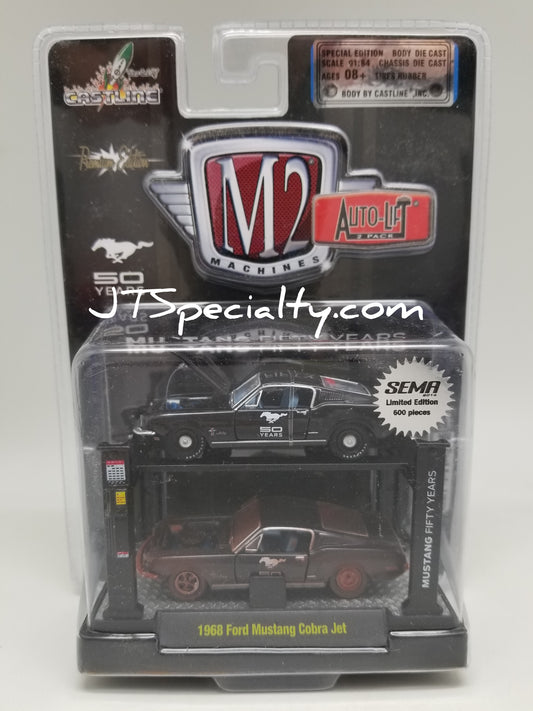 M2 1968 Ford Mustang Cobra Jet - SEMA Auto Lift