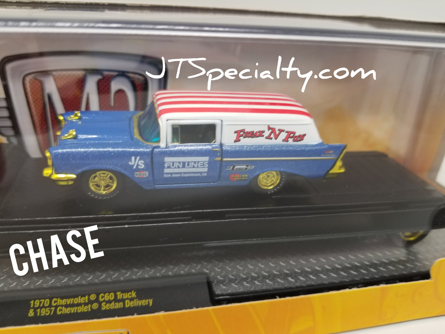 M2 CHASE 1970 Chevrolet C60 Truck & 1957 Chevrolet Sedan Delivery - SEMA 2017 Auto Hauler
