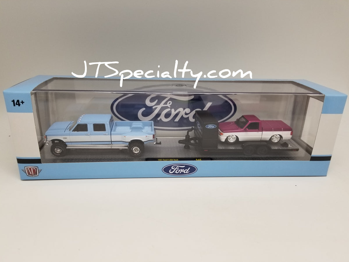M2 1987 Ford F-350 Truck & 1995 Ranger - Auto Hauler