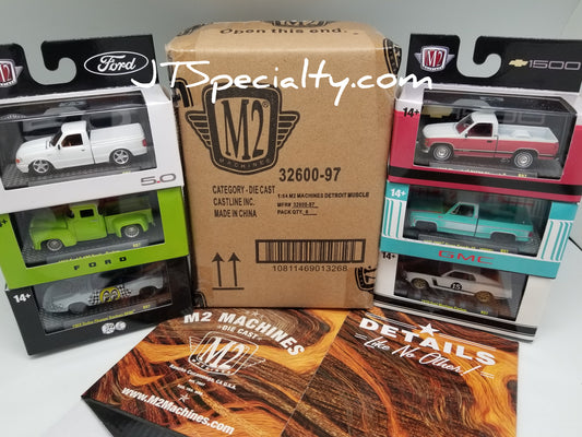 M2 32600-97 Set of 6 (M2 SEALED INNER CASE)