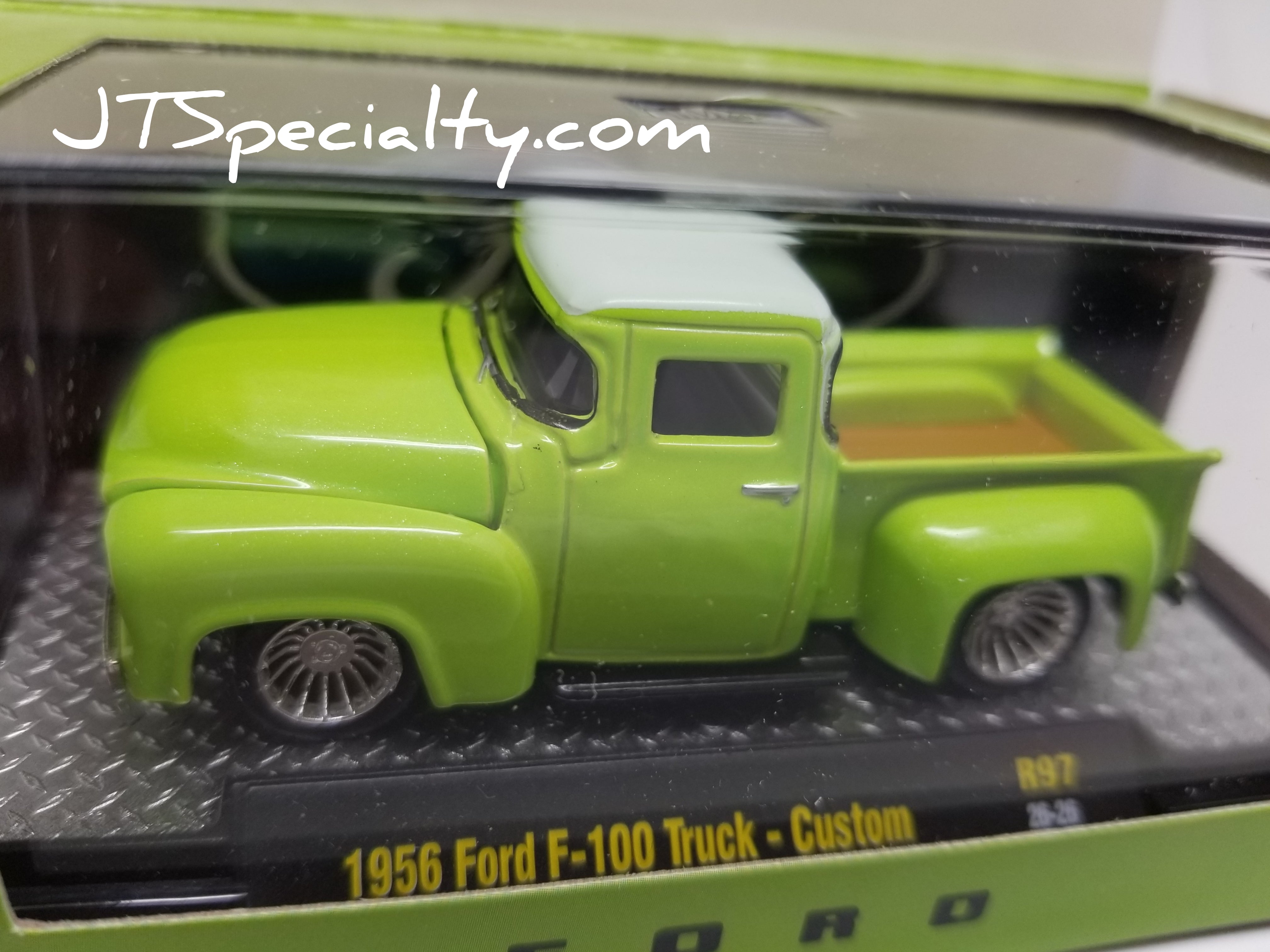 M2 1956 フォード F-100 - ティール M2 Machines 1:64 - 1956 Ford F