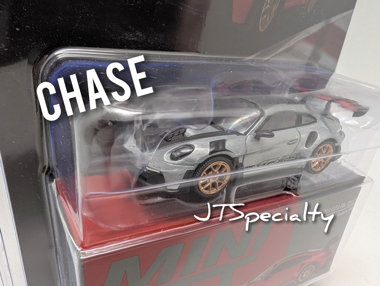 Mini GT CHASE 1060 - Porsche 911 GT3 RS - Weissach Package