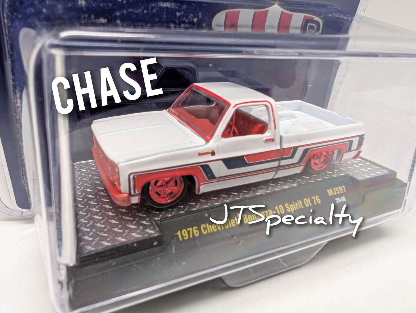 M2 CHASE 1976 Chevrolet Bonanza 10 - WHITE Spirit of '76 - MiJo