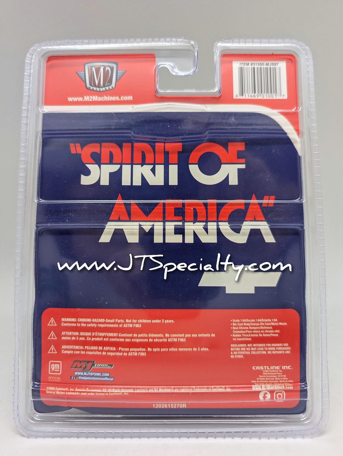 M2 CHASE 1976 Chevrolet Bonanza 10 - WHITE Spirit of '76 - MiJo