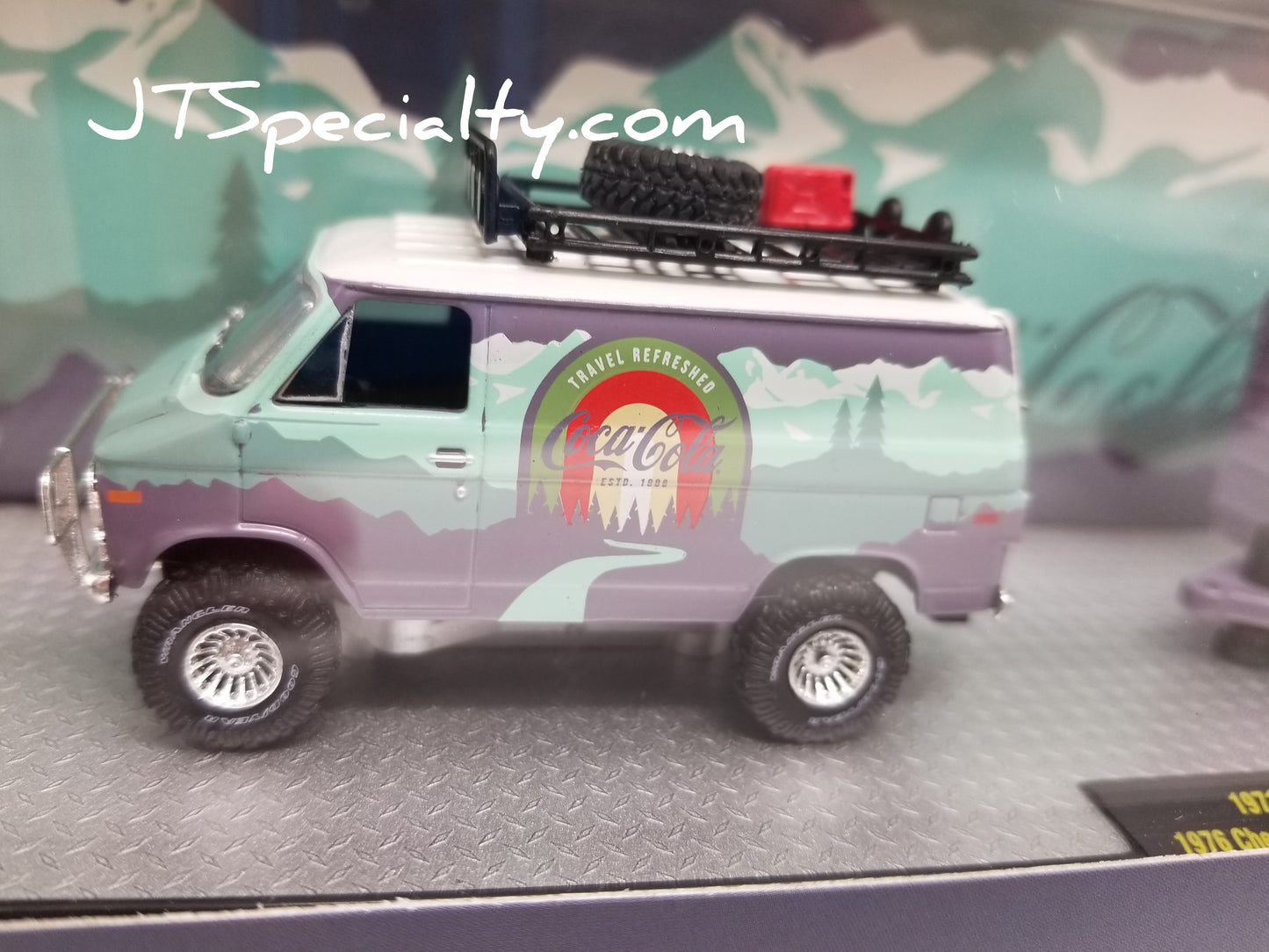 M2 1971 Chevrolet Van G10 4x4 & 1976 Scottsdale Sport 4x4 - Coca~Cola Auto Hauler