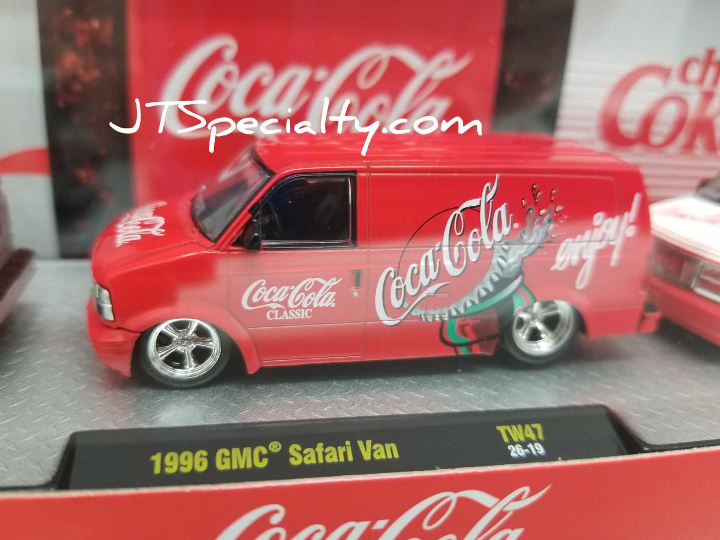 M2 1996 GMC Safari Van TRIO- Coca~Cola Auto Hauler