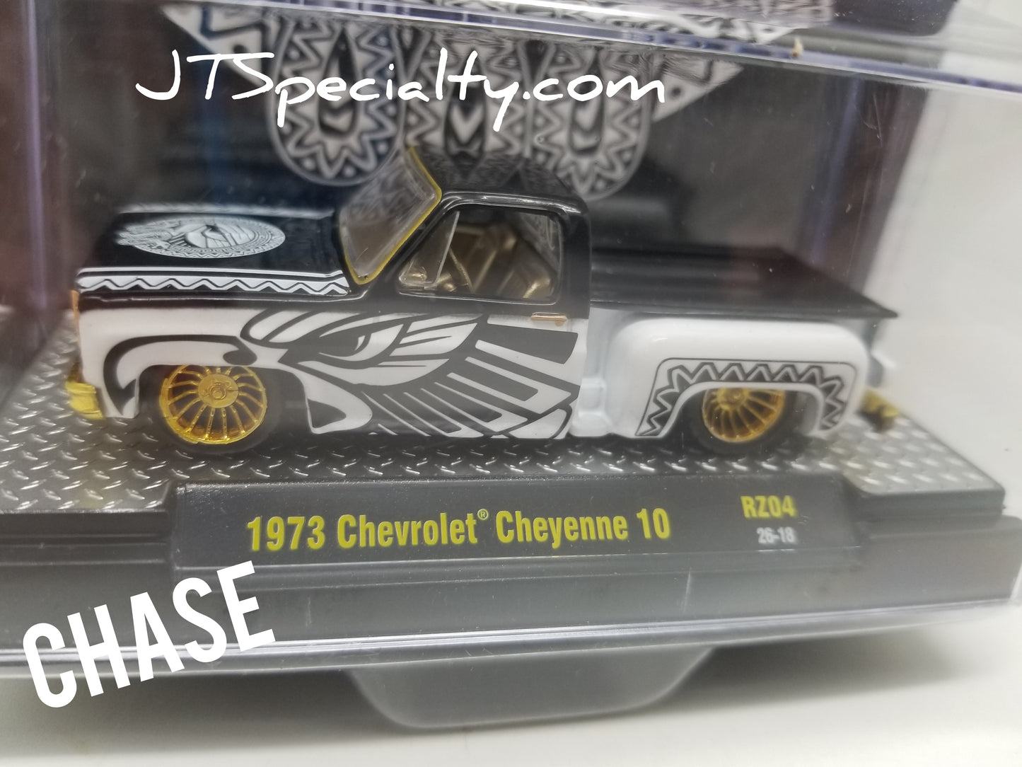 M2 CHASE 1973 Chevrolet Cheyenne 10 - Stepside - Diecastz