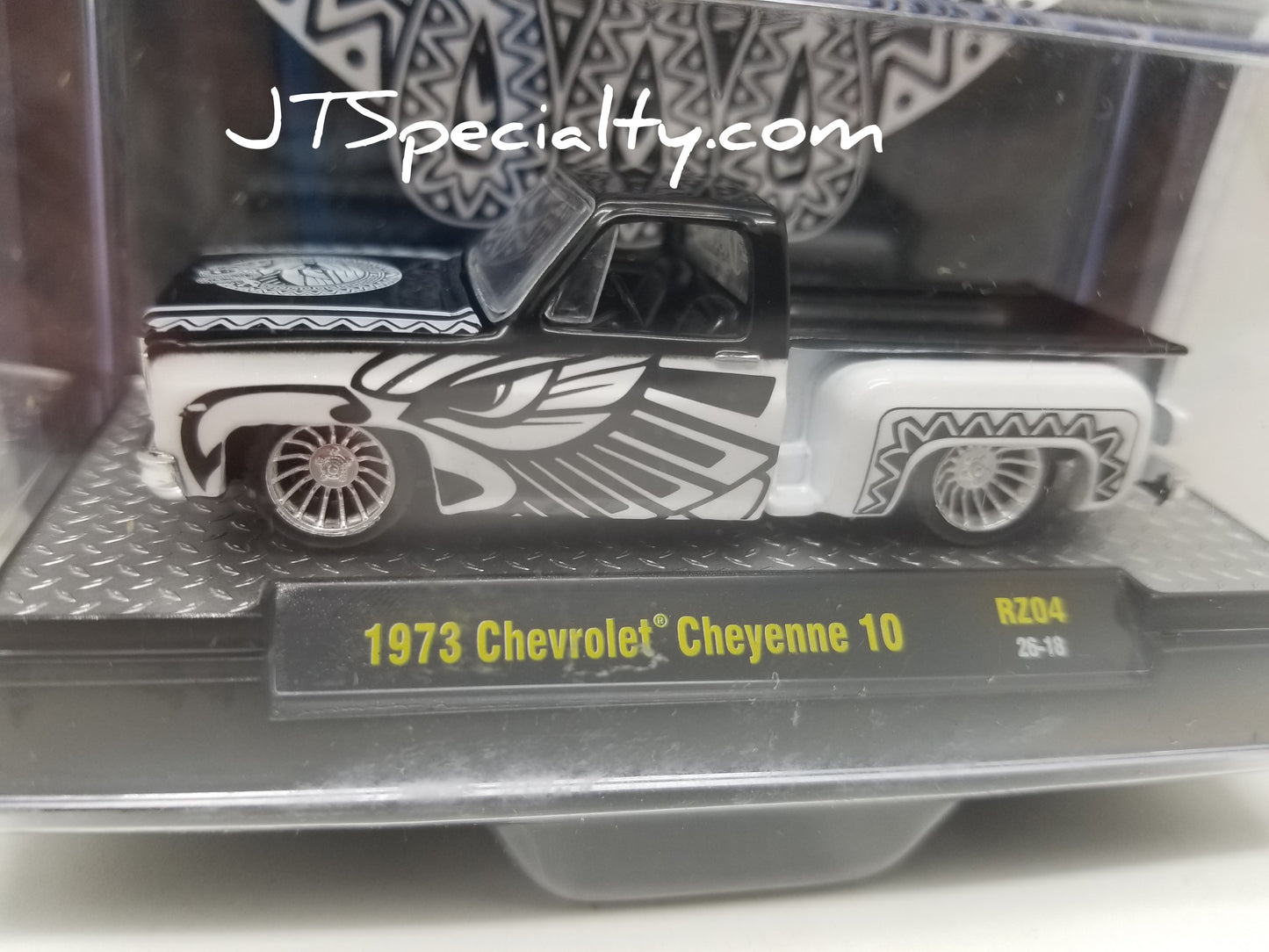 M2 1973 Chevrolet Cheyenne 10 - Stepside - Diecastz