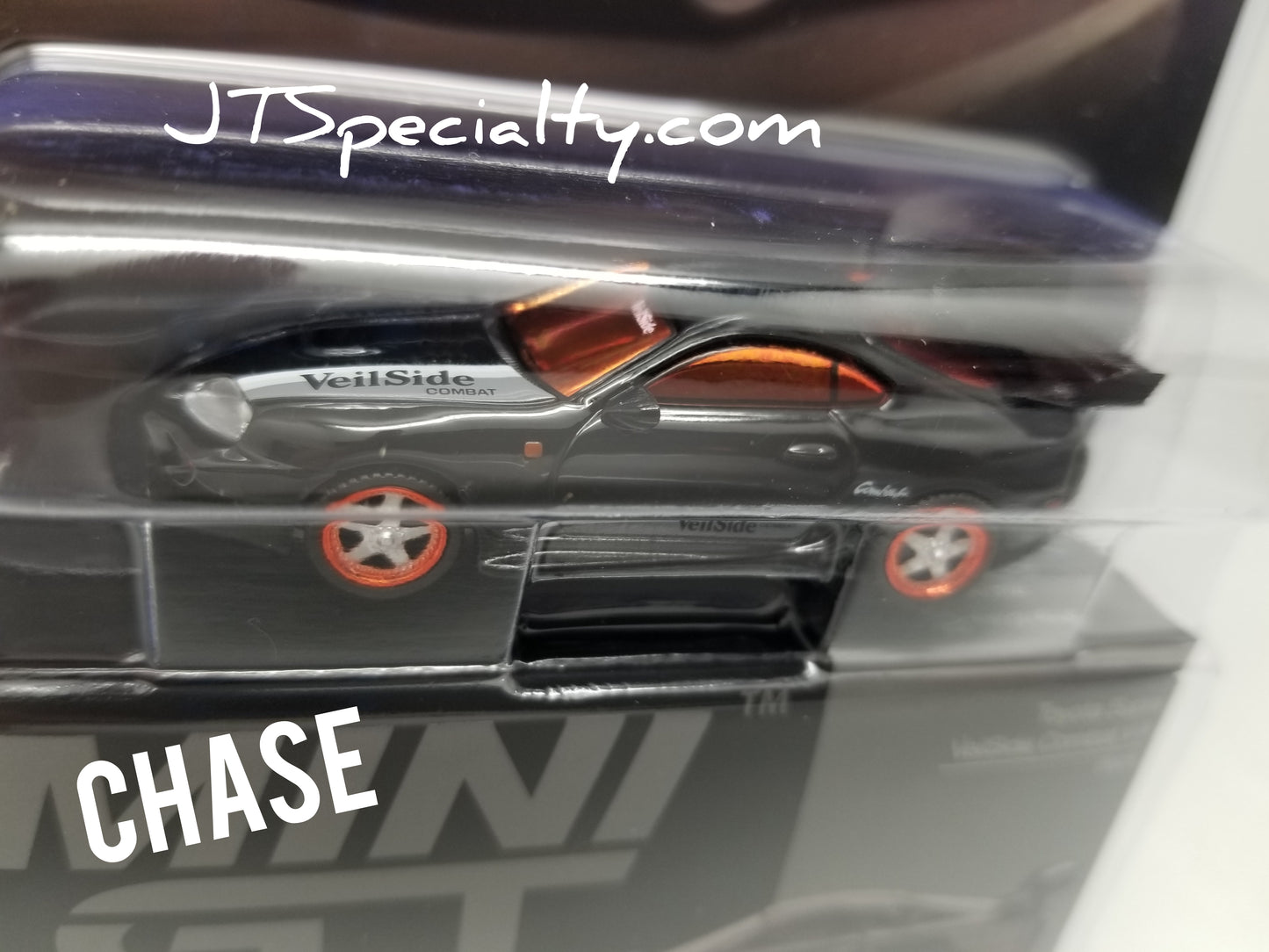 Mini GT CHASE 1107 - Toyota Supra VeitSide Combat VII - Black