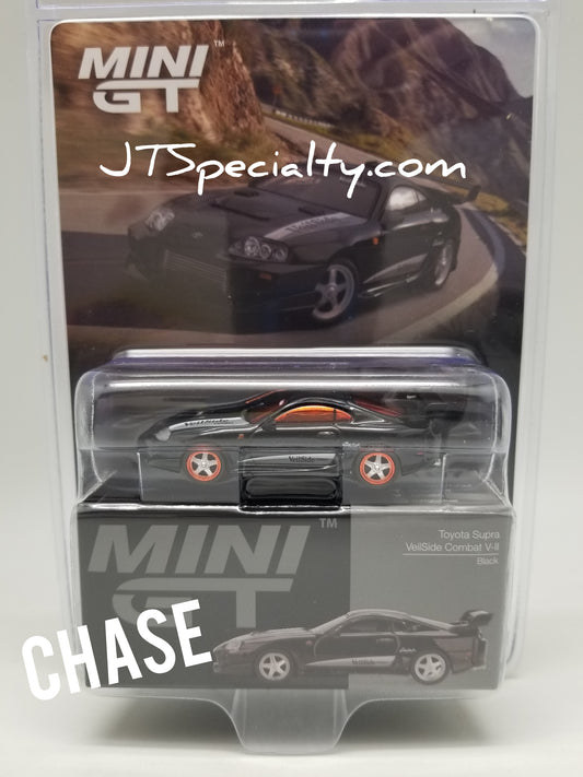 Mini GT CHASE 1107 - Toyota Supra VeitSide Combat VII - Black