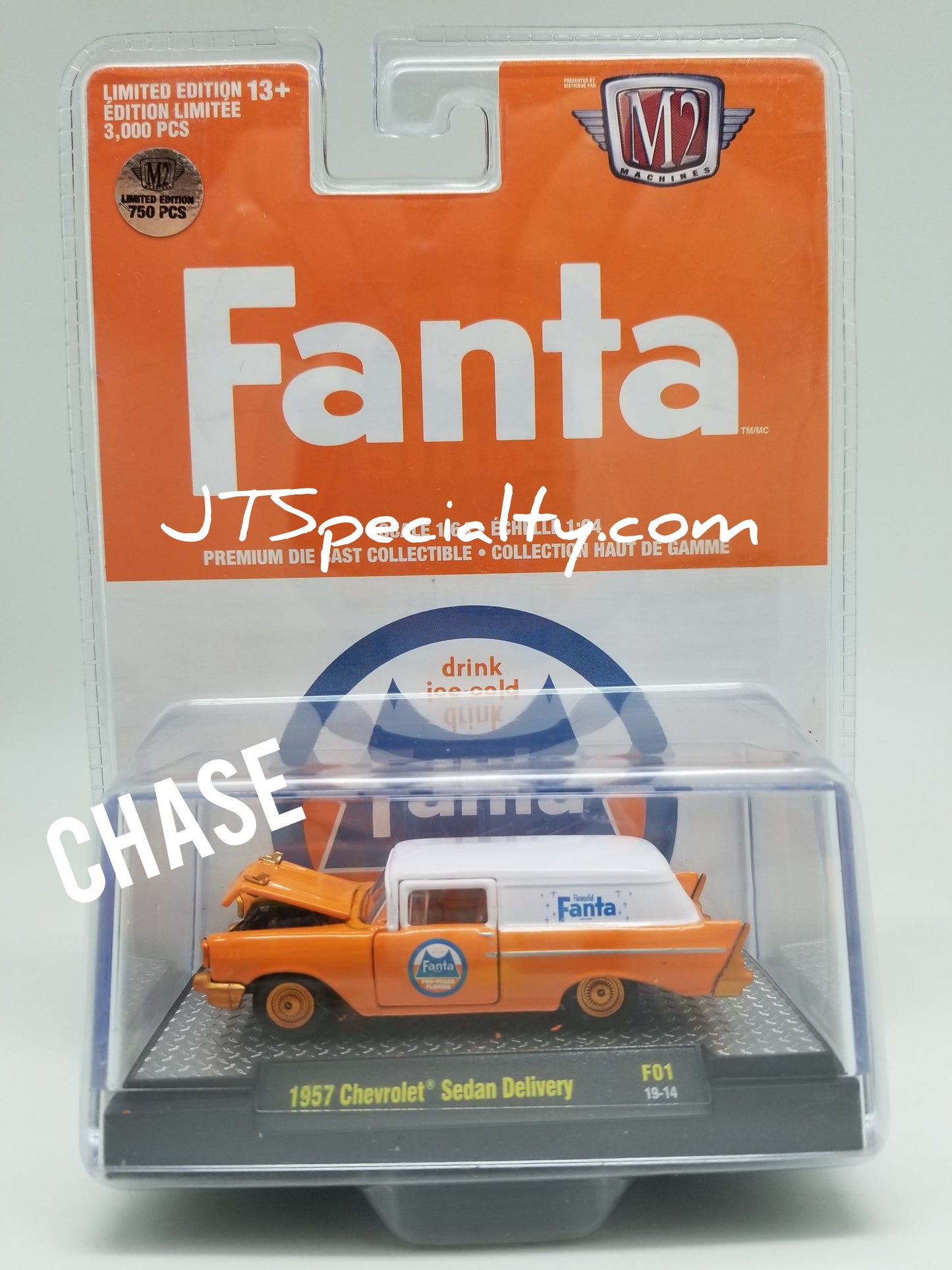 M2 CHASE FL01 1957 Chevrolet Sedan Delivery - Fanta